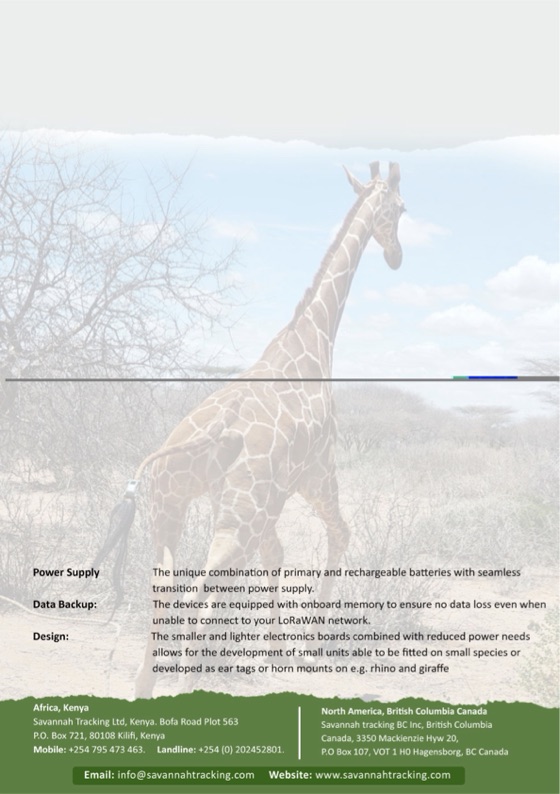 First page preview of LoRa/Kineis Datasheet